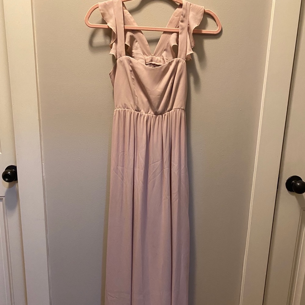 Straight flowy long dress. Very good condition.